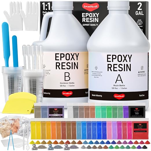 Smallbudi 2 Gallon Epoxy Resin Kit by Smallbudi