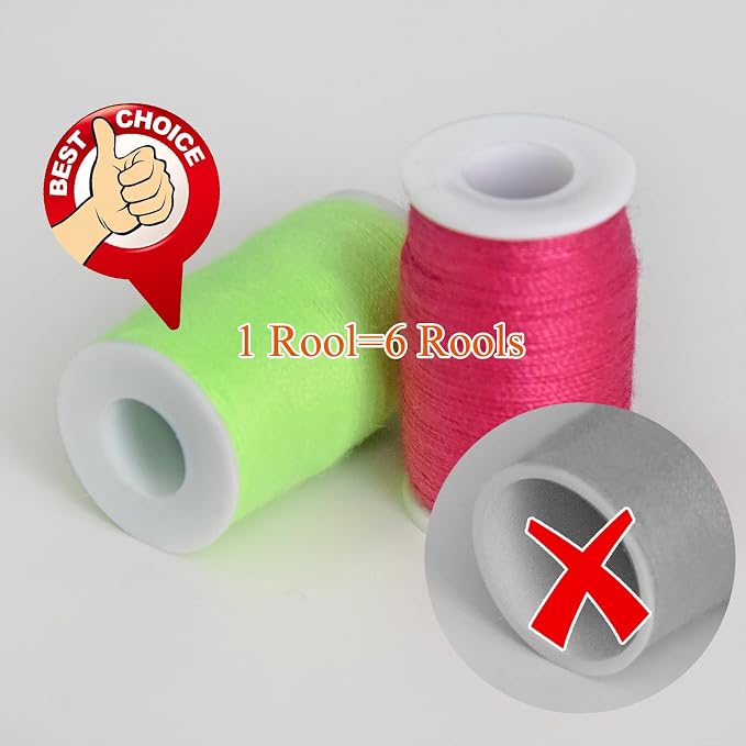 Sewing kit 100 Color Set of Handy Polyester Thread - Image 3