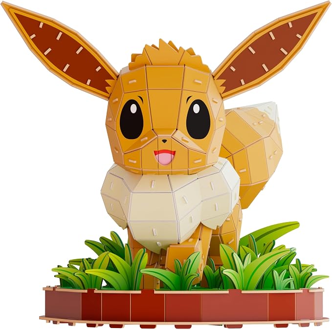 4D Build Pokémon Eevee 3D Puzzle Model Kit, Desk Décor, Shelf Display - Image 4