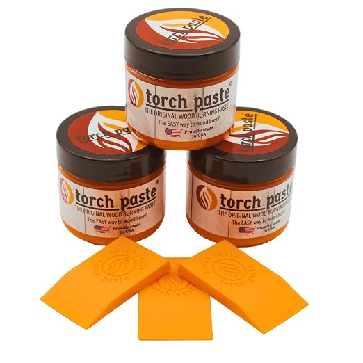 Torch Paste - The Original Wood Burning Paste | Made in USA Heat Activated by TorchPaste