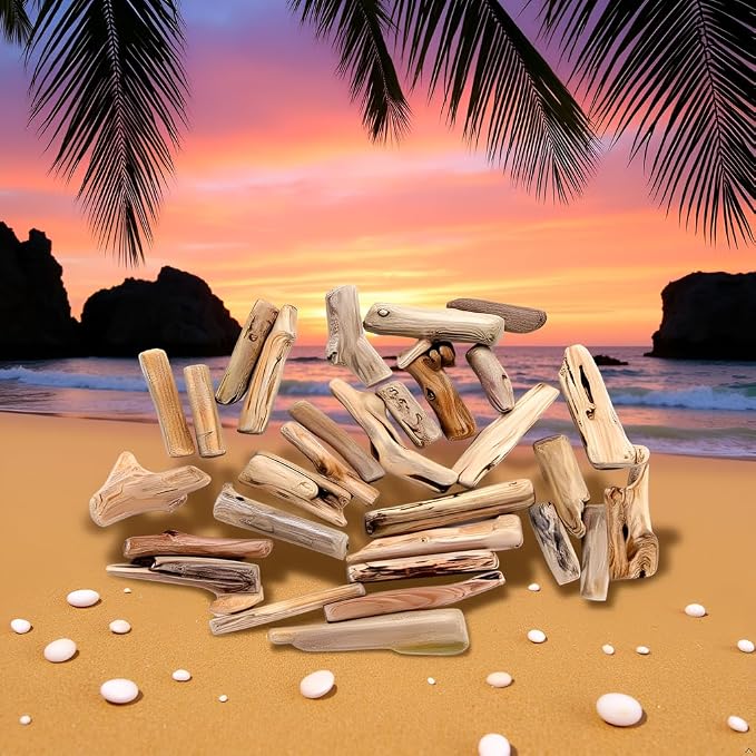 20 Pcs Natural Driftwood Pieces - Image 6