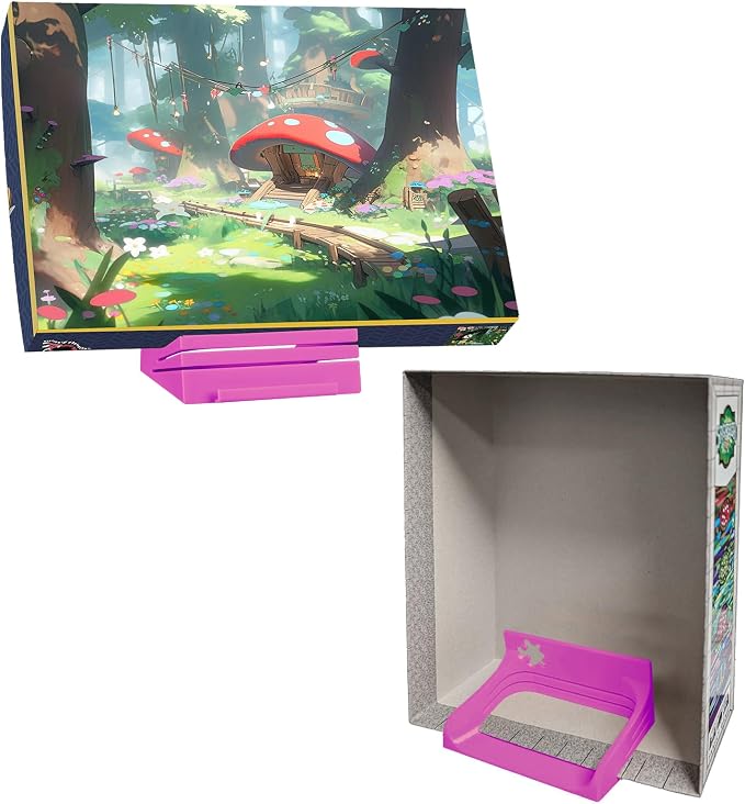 Jigsaw Puzzle Box Stand – Adjustable 3 Angle Puzzle Lid Holder, Puzzle Poster - Image 2