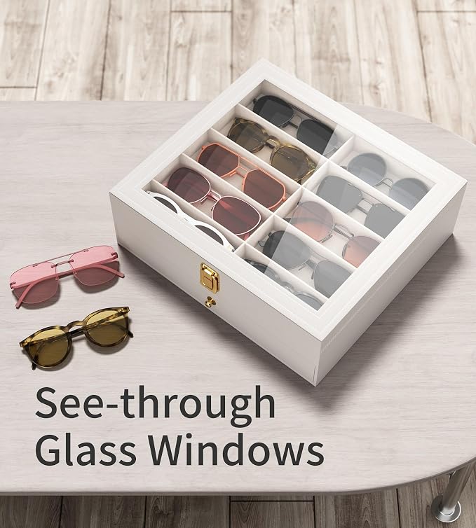 NEWLOOP 20 Slots Sunglass Organizer - Image 5