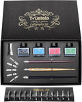 Calligraphy Set For Beginners, 3 Calligraphy Pens, 4 Ink Bottle 15ml, 20 by Trustela