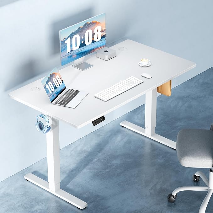 DUMOS 48 Inch Electric Standing Desk Height Adjustable, Sit to Stand Up - Image 2