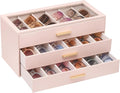 Lolalet Sunglasses Storage Box for Women, Eyewear Eye Glass Organizer by Lolalet