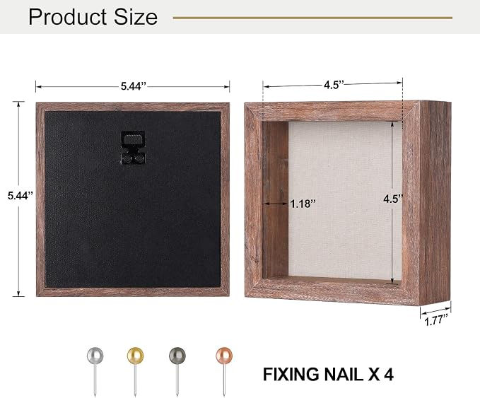 5x5 Small Shadow Box Frame - Image 6