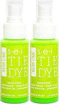 S.E.I. Neon Lime Tie Dye Spray Bottle: 2oz. Non Toxic Fabric Dye Spray by SEI
