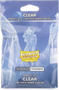 Dragon Shield - Standard Perfect Fit Thick Inner Sleeves - - Clear by DragonShield