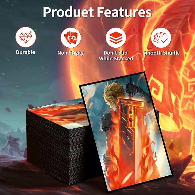 MTG Card Sleeves Art Card Sleeves Deck Protector, Smooth Shuffle - Image 3