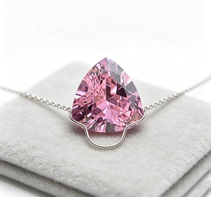 Pink Gemstone Color Cubic Zirconia Loose Beads Unset - Image 6