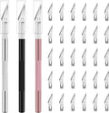 JETMORE Exacto Knife, 3 Exacto Knives by Jetmore