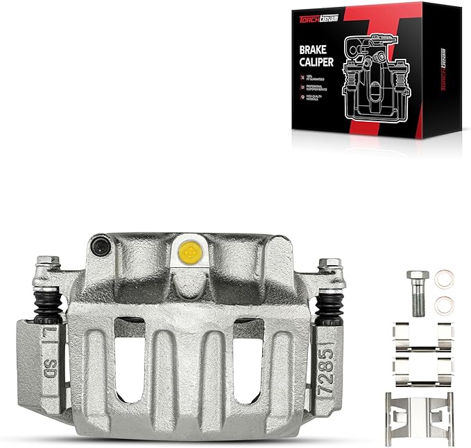 Torchbeam Front Brake Caliper Left for Ford F-150 1996-2003, Ford F-150 Heritage 2004, Front Left Caliper Replace # 18B4635
