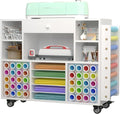 Craft organization and storage Cart Compatible by CXQ