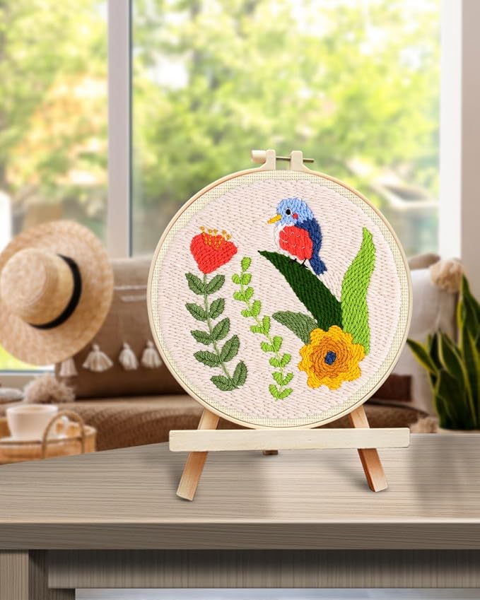 TINDTOP Punch Needle Kits, DIY Punch Embroidery Kits - Image 5