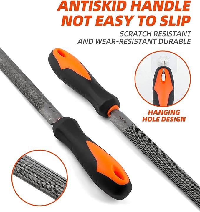 Needle File (8'' Round Half)
