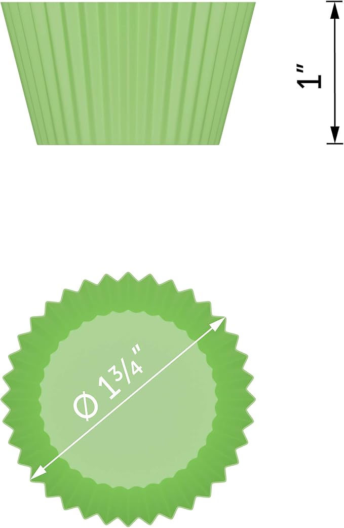 Bakerpan Silicone Mini Cupcake Liners 24 Pack - Image 4