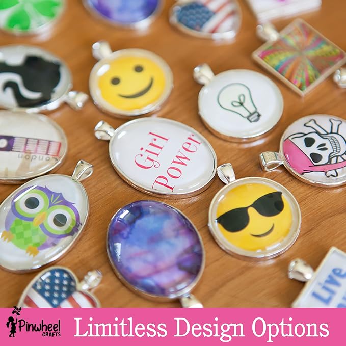 Pinwheel Crafts Pendant Jewelry Making Kit - Image 3