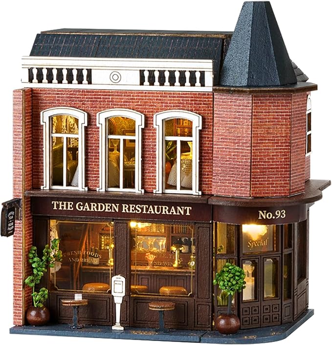 Flever Dollhouse Miniature DIY House Kit Creative Room by Flever