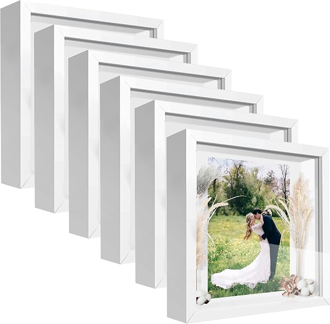 8x8 Shadow Box Frame Display Case by TOUYINGER