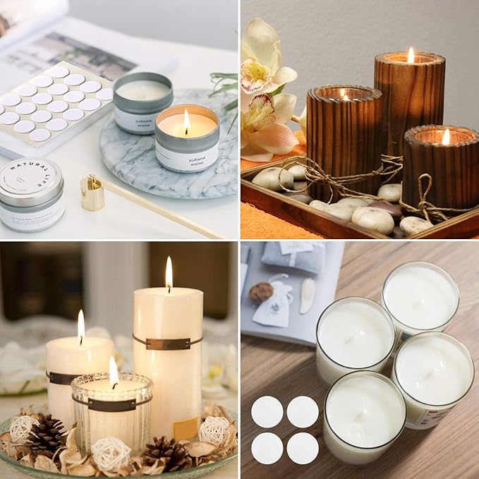 buluker 300Pcs Functional Smokeless Candle Wicks - Image 5