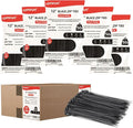 5000pcs 12Inch Black Cable Tie,Nylon Zip Ties,Industrial Grade,50 Pounds Tensile Strength,UV Resistant,Heavy Duty,for Home,Garden Trellis,Office,Garage and Workshop