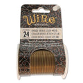 The Beadsmith Wire Elements 24-Gauge Lacquered Tarnish-Resistant Copper Wire by TheBeadsmith