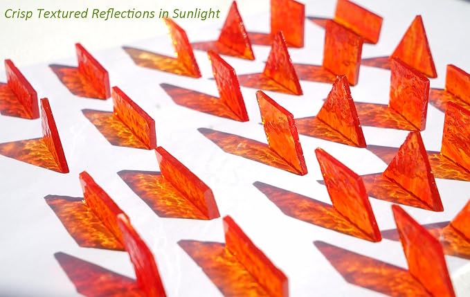 Large Textured Glass Mosaic Tiles - Image 4