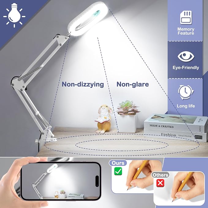 Drdefi 12X Square Magnifying Glass - Image 5