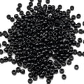 Gxueshan 1000 Pcs Acrylic Black Pony Beads 6x9mm Large Hole Pen Hair Kandi by Gxueshan