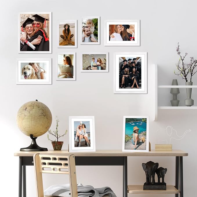 FIXSMITH 10 Pack Picture Frames Collage Wall Decor - Image 6