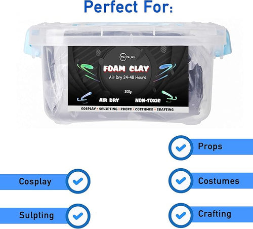 1.1lb Moldable Cosplay Foam Clay – High Density and Hiqh Quality - Image 2