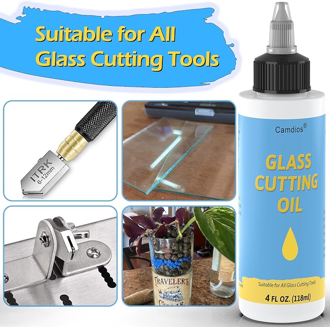 Glass Cutting Oil with Precision Application Top, Suitable - Image 5