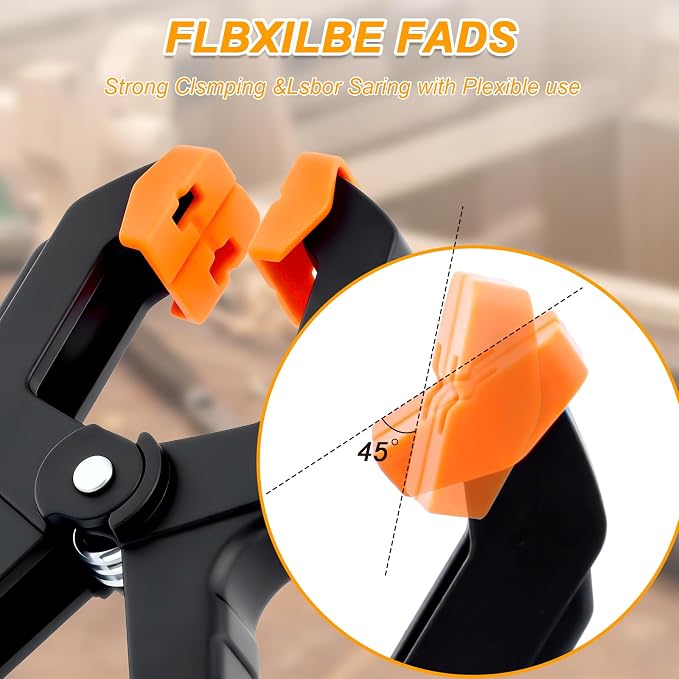 10 Pack Spring Clamps for Crafts & DIY - Image 4
