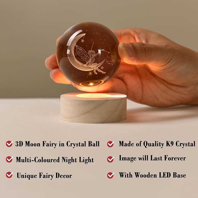 IFOLAINA Moon Fairy Crystal Ball Gifts - Image 5