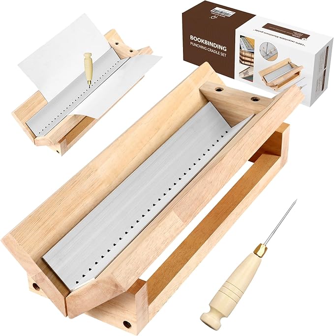 Bookbinding Punching Cradle by NewEle