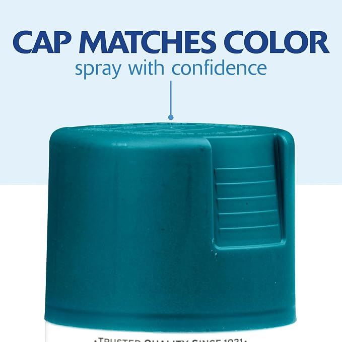 Rust-Oleum Painter's Touch 2X Ultra Cover Spray Paint, Deep Teal | Indoor and - Image 7