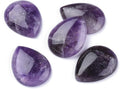 Fashewelry Natural Teardrop Flat Back Cabochons Beads by FASHEWELRY