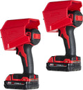 Drill Holder, Power Tool Organizer, Utility Storage Rack | Universal Wall Mount Cordless tools holder fits most drills like Milwaukee Drill (2-PACK) (Red)