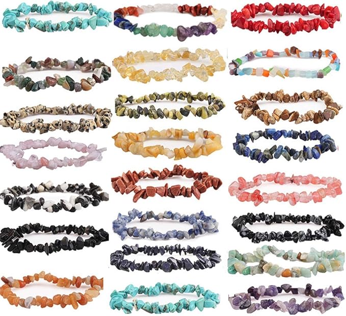 Natural Chip Stone Beads Tiger Eye 5-8mm About 400 Pieces Irregular Gemstones - Image 6