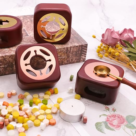 Wax Seal Beads, ONWINPOR 300 Pieces Octagon Antique Gold Sealing Wax Beads - Image 7
