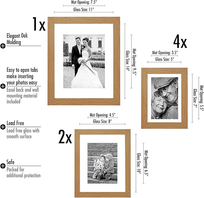 Americanflat Set of 7 Picture Frames - Image 9