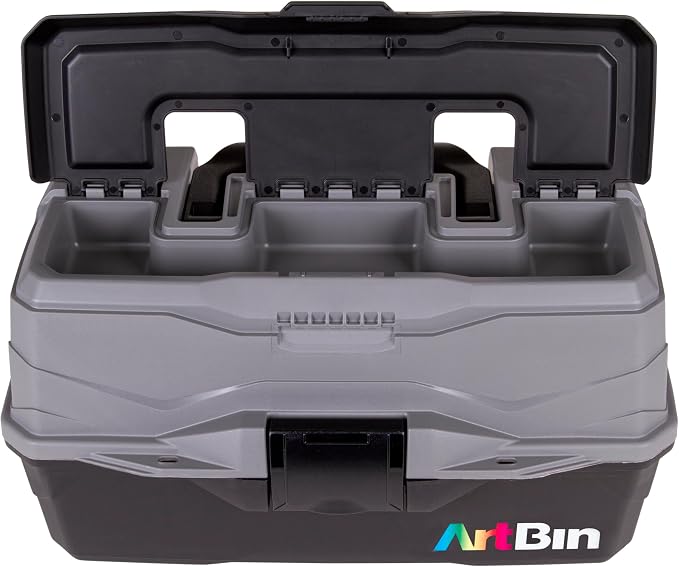 ArtBin 6892AG 2-Tray Art Supply Box, Portable Art & Craft Organizer - Image 9