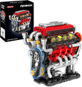WINGIFT V8 Engine Building Set, V8 Engine Model kit That Run, Build Your Own by VisittheWinGift