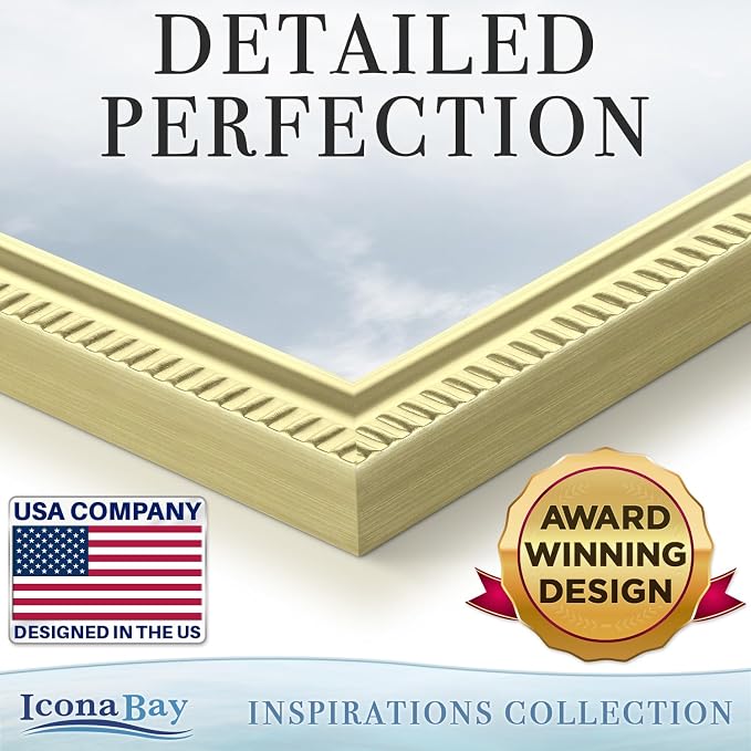 4x4 Picture Frames with 3x3 Mat, 6 Pack, Contemporary, Inspirations | These - Image 7