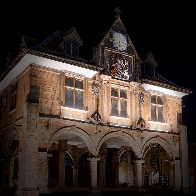 108W Super Bright LED Wall Washer Light Bar, 5700K Crystal White, 100-277VAC, Heavy Duty LED Bar for Lighting Box, Batting Cages, Horse Stalls, Commercial Billboards, Outdoor Waterproof IP65