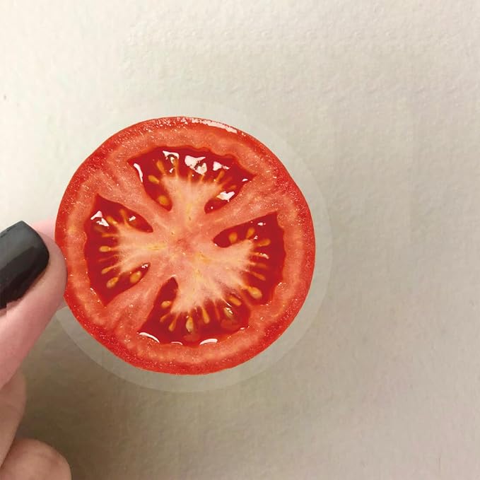 50 Pcs Clear PET Fruit Aesthetic Stickers - Image 4
