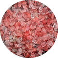 Natural Chip Stone Beads Watermelon Red 5-8mm About 400 Pieces Irregular by Cmidy