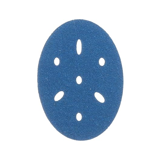 3m 3M-36142 Hookit Blue Abrasive Disc Multi-hole, 3 80 Grade