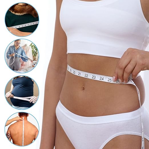 Tape Measure, Measuring Tape for Body Measurements Retractable,Fabric Sewing Tailor Cloth Knitting Craft Weight Loss Measurements Dual Sided 20 Pack